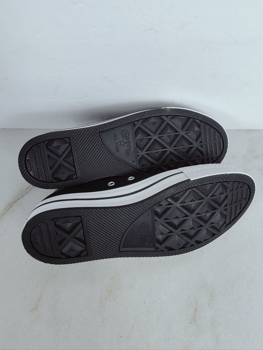 NIB Converse CT All Star Lift Girls' Black Canvas Platform Sneakers, Sz 6 - Picture 3 of 10